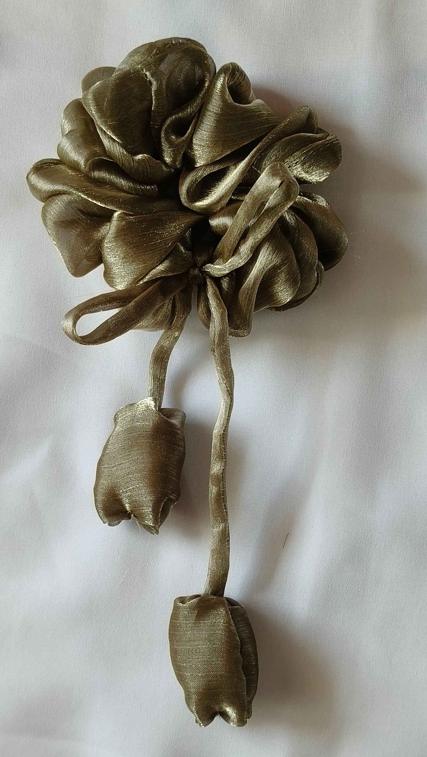 Organza silky fluffy scrunchies m siz